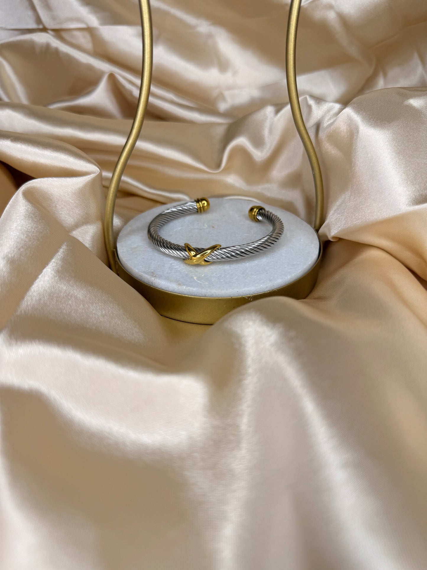 Tresse Bracelet Silver & Gold