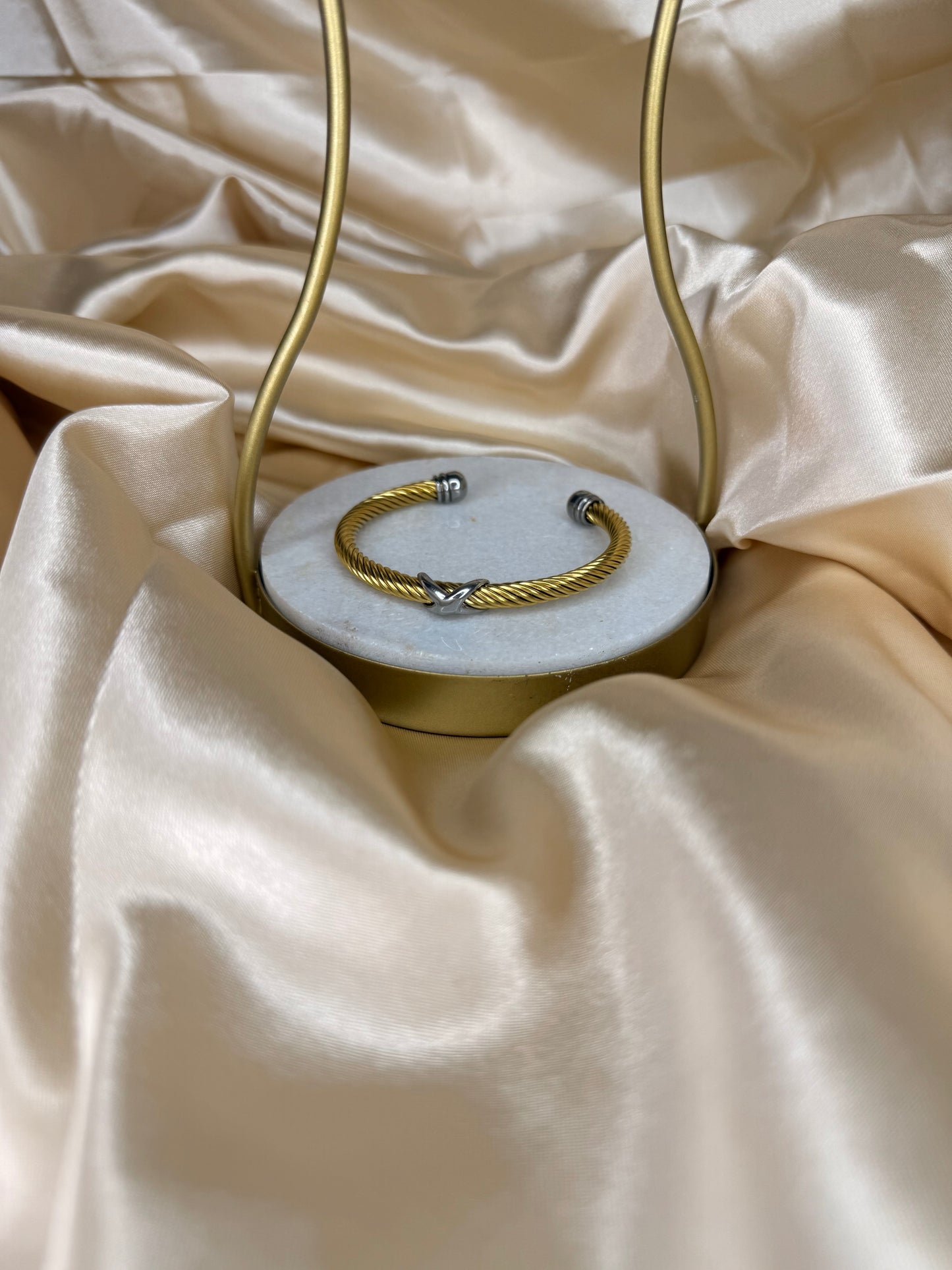 Tresse Bracelet Gold & Silver