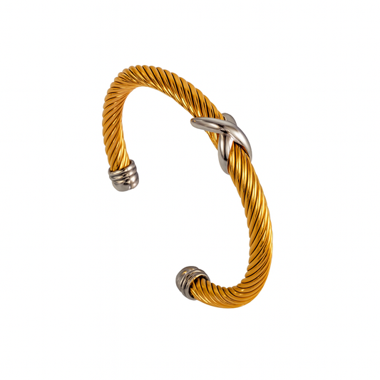 Tresse Bracelet Gold & Silver